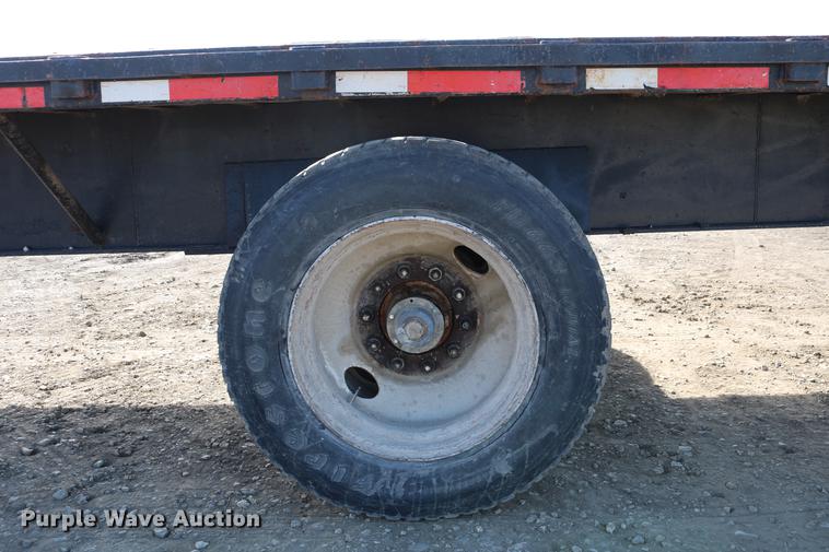 image for item EH9707 1984 Dorsey DGTL-84 flatbed trailer