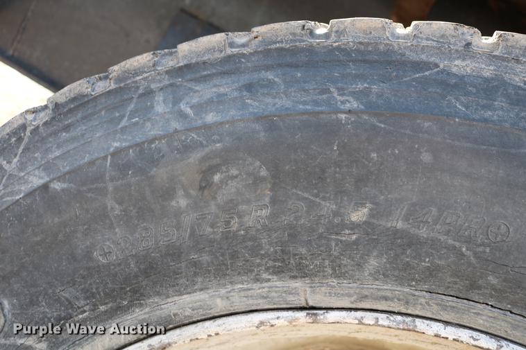 image for item EH9707 1984 Dorsey DGTL-84 flatbed trailer