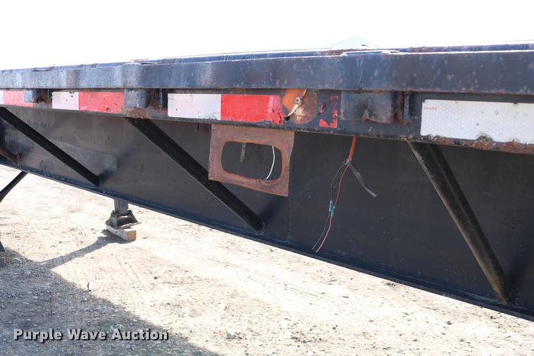 image for item EH9707 1984 Dorsey DGTL-84 flatbed trailer