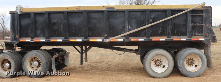 image for item EJ9750 1999 Dump Rite DR26 end dump trailer