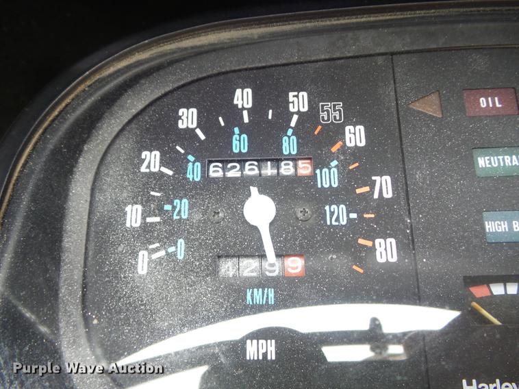 image for item CC9658 1984 Harley Davidson FLT Classic motorcycle