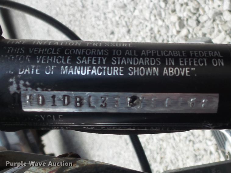 image for item CC9658 1984 Harley Davidson FLT Classic motorcycle