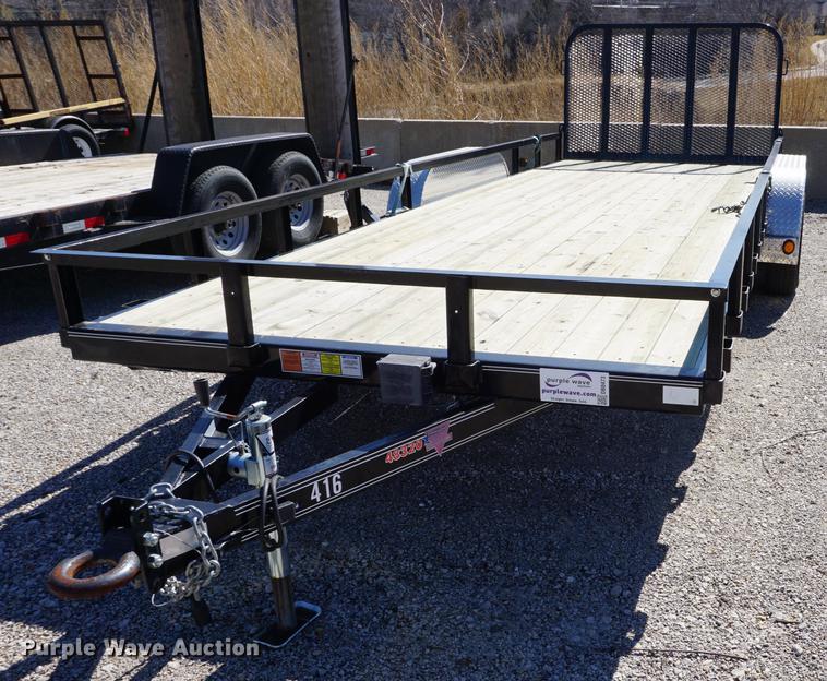 image for item DB0473 2014 PJ utility trailer