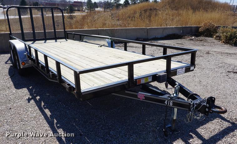 image for item DB0473 2014 PJ utility trailer