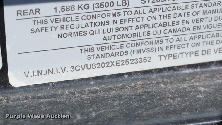 image for item DB0473 2014 PJ utility trailer