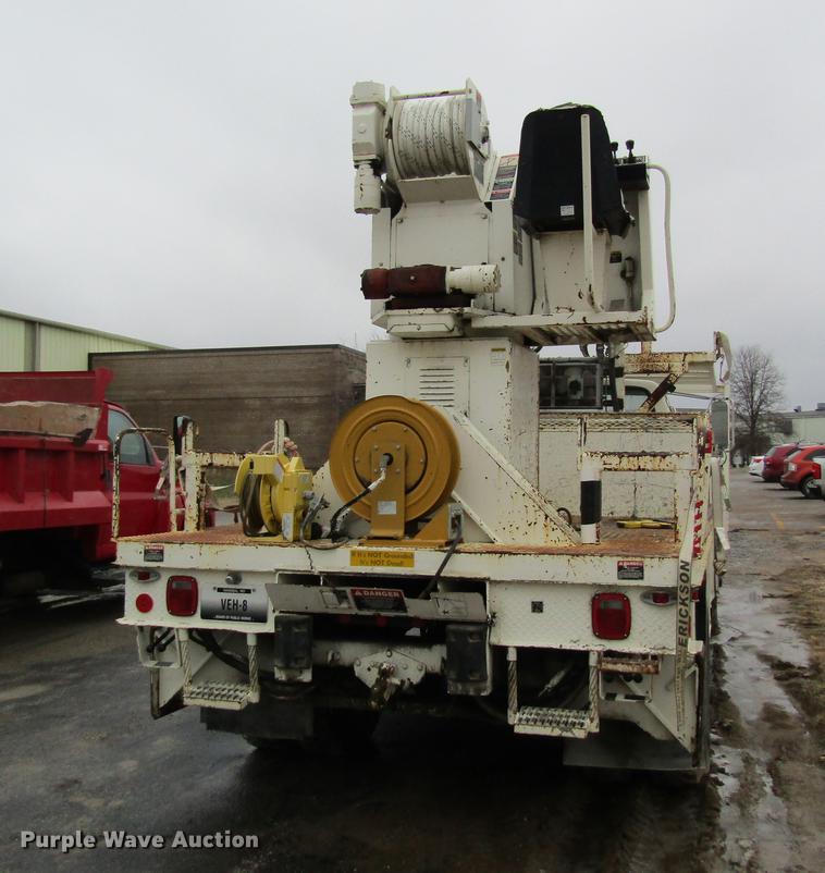 image for item DB5922 1993 Ford F700 digger derrick truck