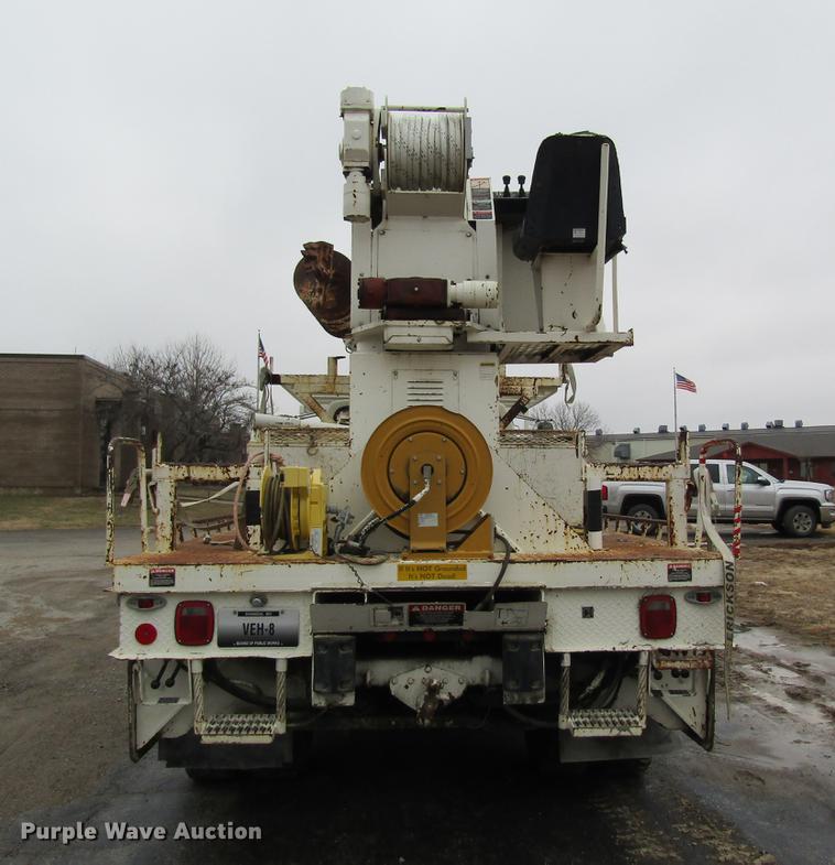 image for item DB5922 1993 Ford F700 digger derrick truck