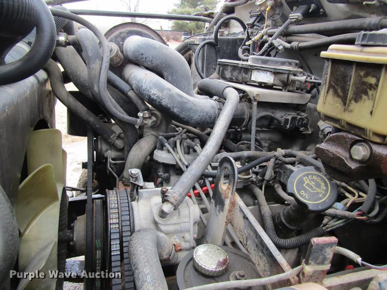 image for item DB5922 1993 Ford F700 digger derrick truck