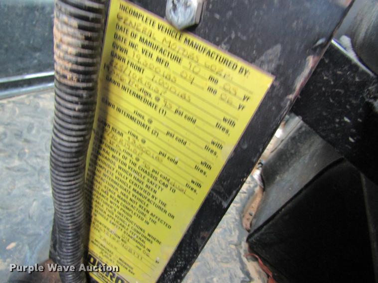 image for item DB5923 2006 Chevrolet C5500 dump truck