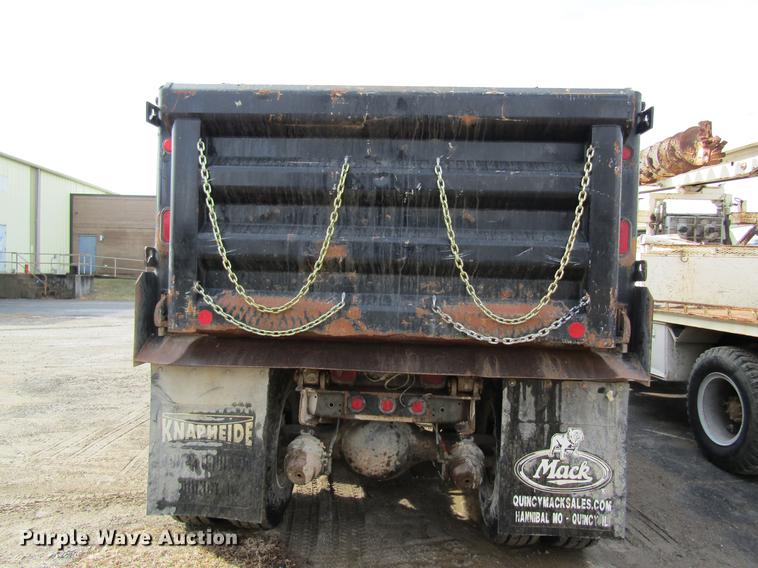 image for item DB5925 1991 Ford F900 dump truck