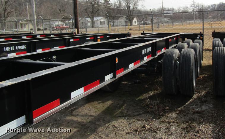 image for item DB5928 2010 Hyundai CGN403-516 trailer chassis