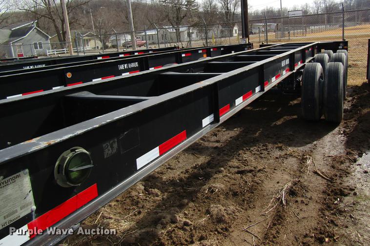 image for item DB5929 2009 Hyundai CGN403-516 trailer chassis