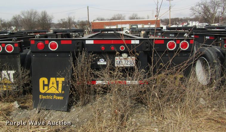 image for item DB5931 2009 Hyundai CGN403-516 trailer chassis