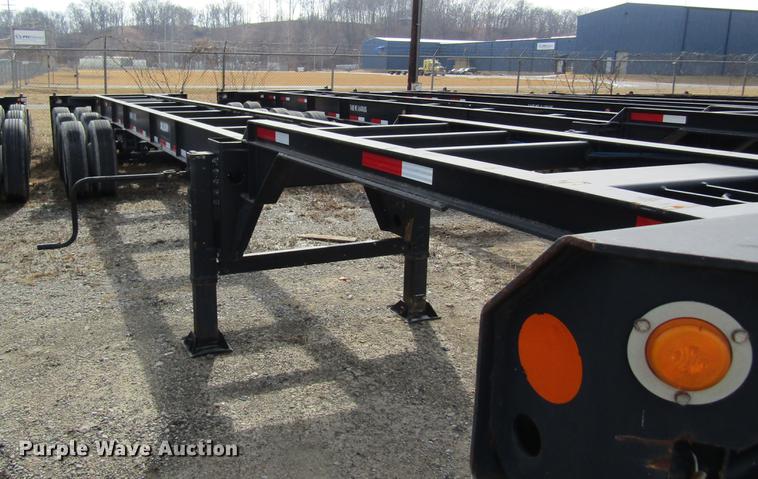 image for item DB5932 2009 Hyundai CGN403-516 trailer chassis