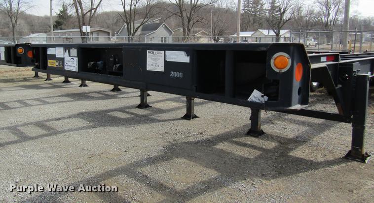image for item DB5932 2009 Hyundai CGN403-516 trailer chassis