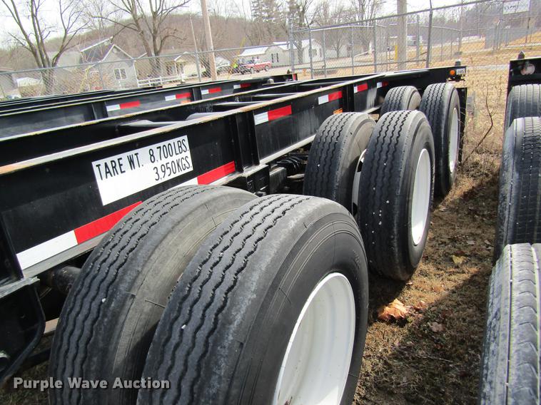 image for item DB5933 2008 Hyundai CGN403-519 trailer chassis