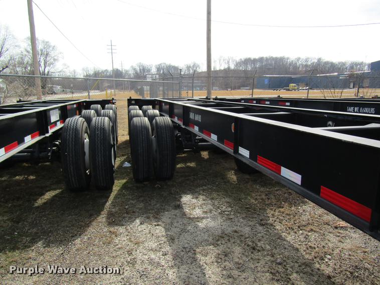 image for item DB5935 2010 Hyundai CGN403-516 trailer chassis