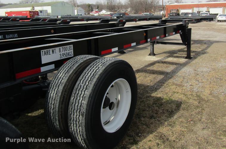 image for item DB5936 2008 Hyundai CGN403-516 trailer chassis