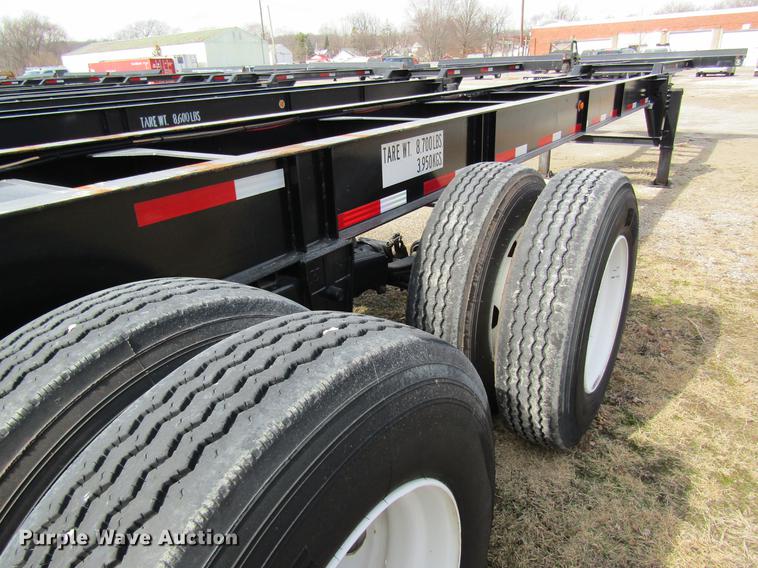 image for item DB5936 2008 Hyundai CGN403-516 trailer chassis