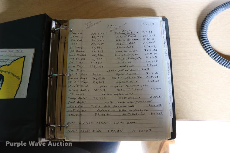 image for item DB6577 1991 MCI 102-C3 coach bus