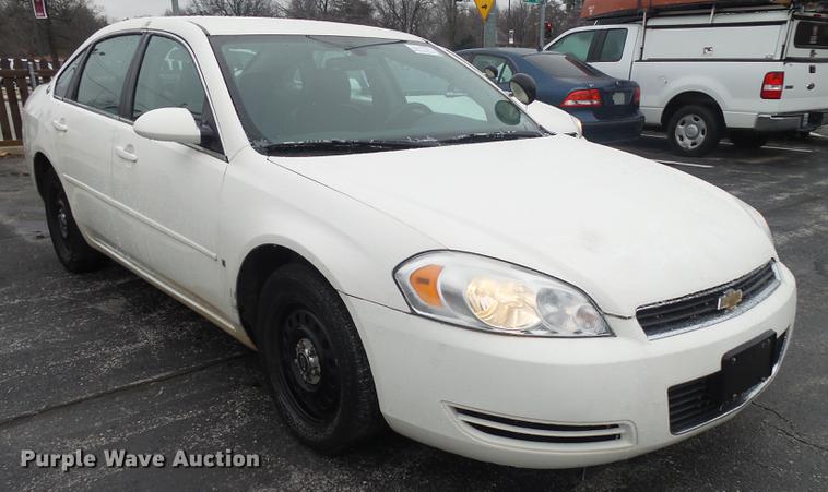 image for item DB7274 2008 Chevrolet Impala Police