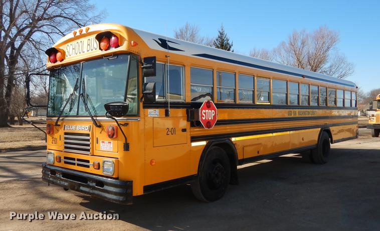 image for item DC0296 2002 Blue Bird TC2000 school bus