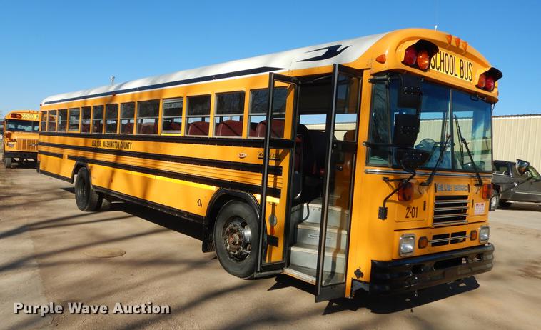 image for item DC0296 2002 Blue Bird TC2000 school bus