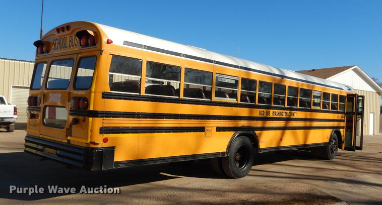 image for item DC0296 2002 Blue Bird TC2000 school bus