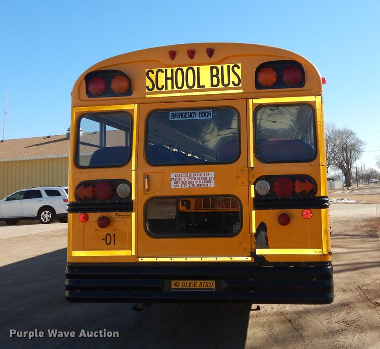 image for item DC0296 2002 Blue Bird TC2000 school bus
