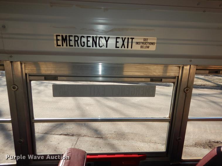 image for item DC0296 2002 Blue Bird TC2000 school bus