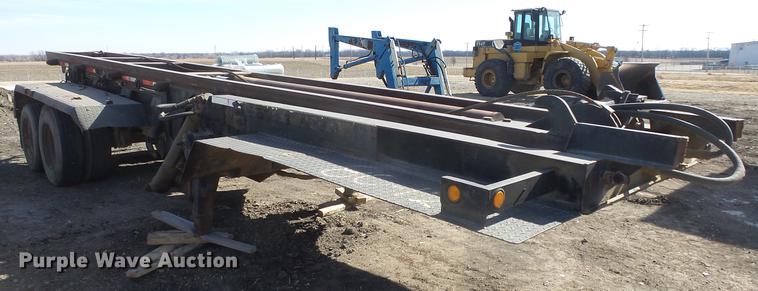 image for item DC0611 1980 Benlee TRA60TC31 roll off trailer