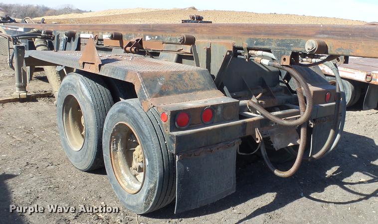 image for item DC0611 1980 Benlee TRA60TC31 roll off trailer