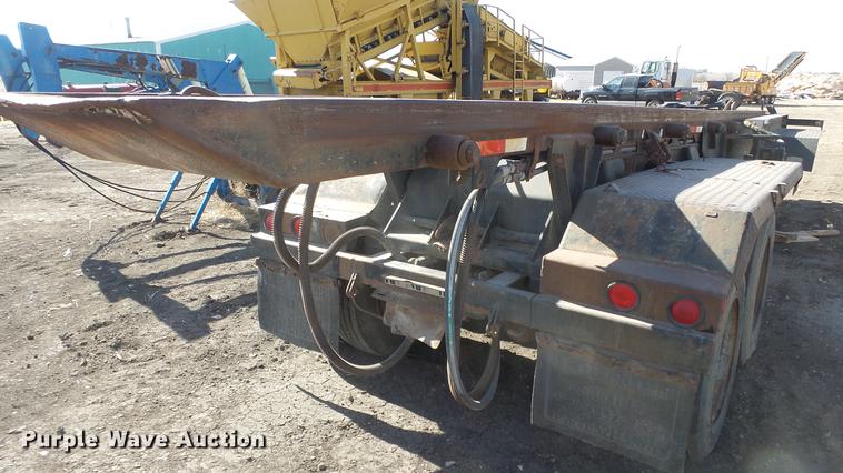 image for item DC0611 1980 Benlee TRA60TC31 roll off trailer