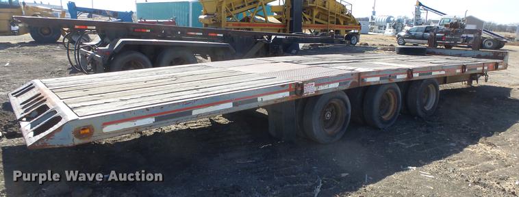 image for item DC0612 1996 Interstate tilt deck equipment trailer