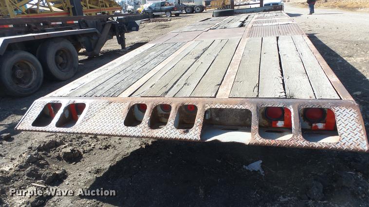 image for item DC0612 1996 Interstate tilt deck equipment trailer