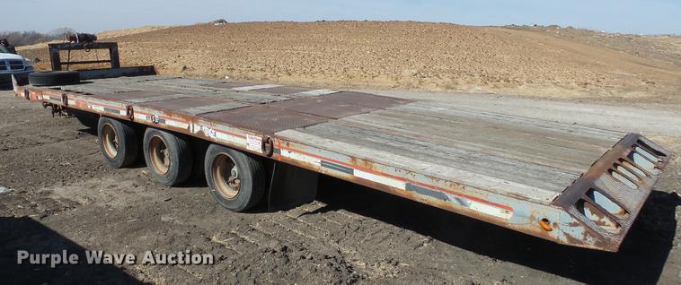 image for item DC0612 1996 Interstate tilt deck equipment trailer