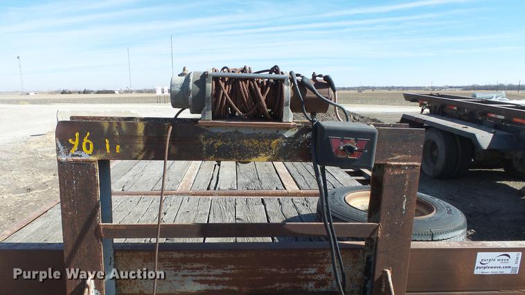 image for item DC0612 1996 Interstate tilt deck equipment trailer