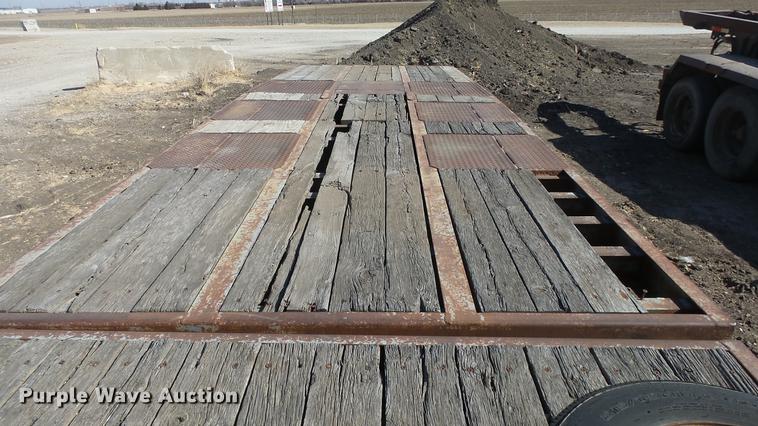 image for item DC0612 1996 Interstate tilt deck equipment trailer