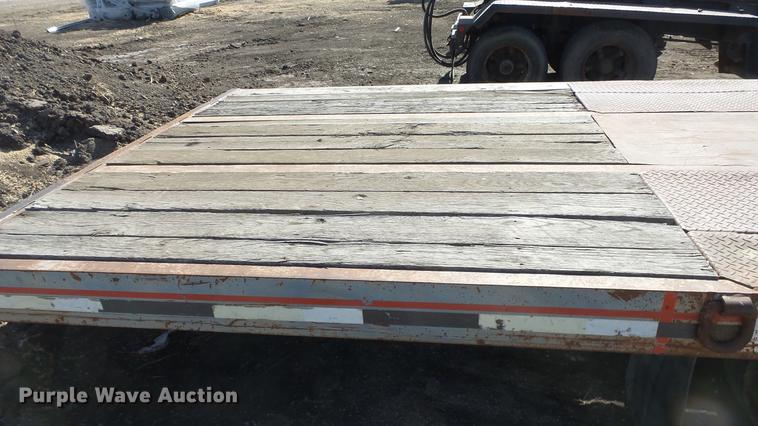 image for item DC0612 1996 Interstate tilt deck equipment trailer