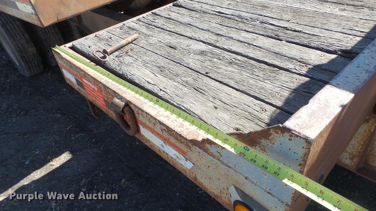 image for item DC0612 1996 Interstate tilt deck equipment trailer