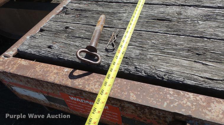 image for item DC0612 1996 Interstate tilt deck equipment trailer