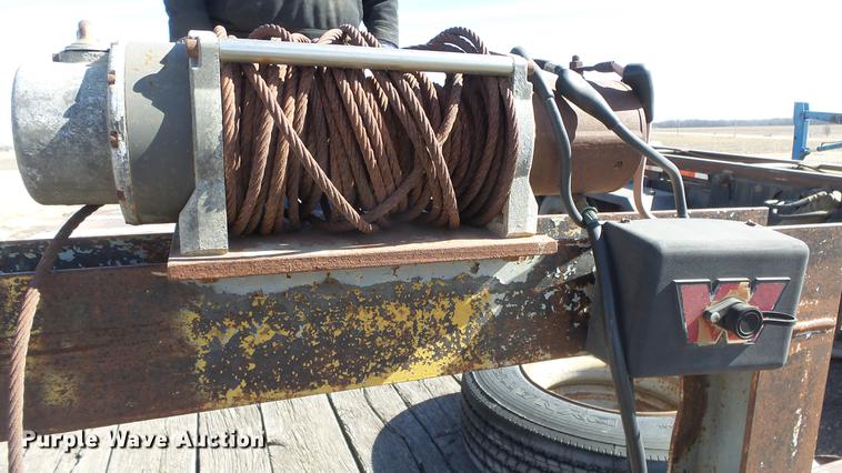 image for item DC0612 1996 Interstate tilt deck equipment trailer