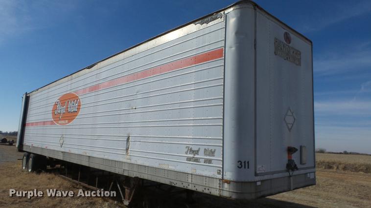 image for item DC0614 1987 Great Dane 7311TJW-48 dry van trailer