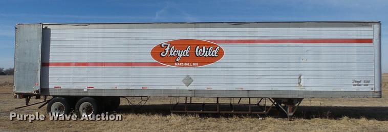 image for item DC0614 1987 Great Dane 7311TJW-48 dry van trailer