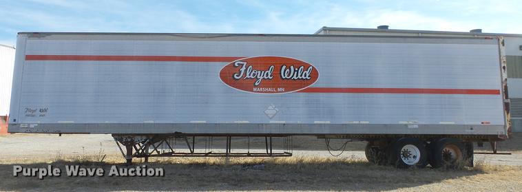 image for item DC0614 1987 Great Dane 7311TJW-48 dry van trailer