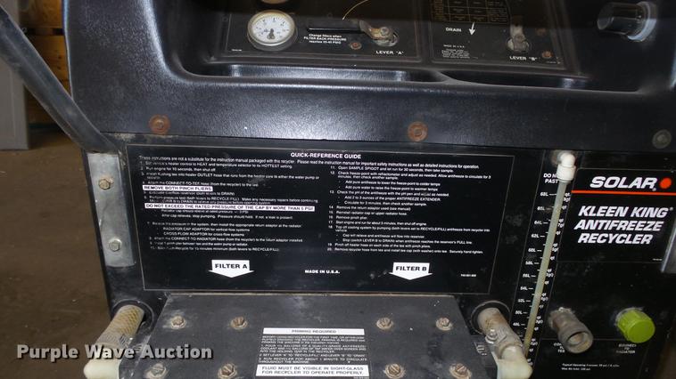 image for item DC0619 Solar Kleen King antifreeze recycler
