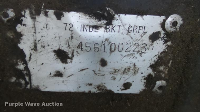 image for item DC0621 Bobcat skid steer grapple bucket