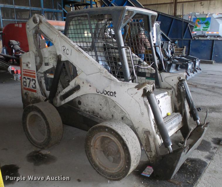image for item DC0622 Bobcat 873 skid steer