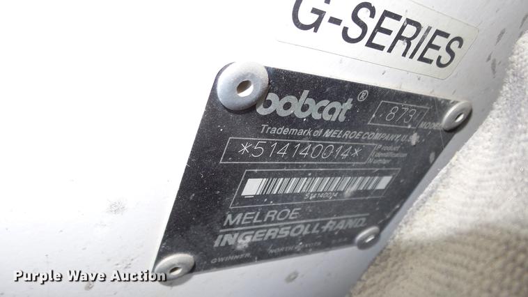 image for item DC0622 Bobcat 873 skid steer