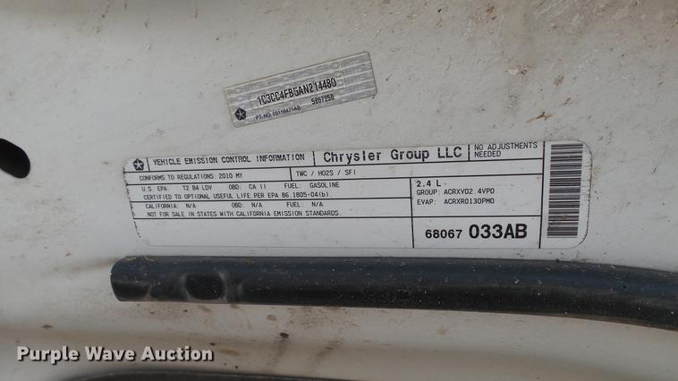 image for item DC5664 2010 Chrysler Sebring